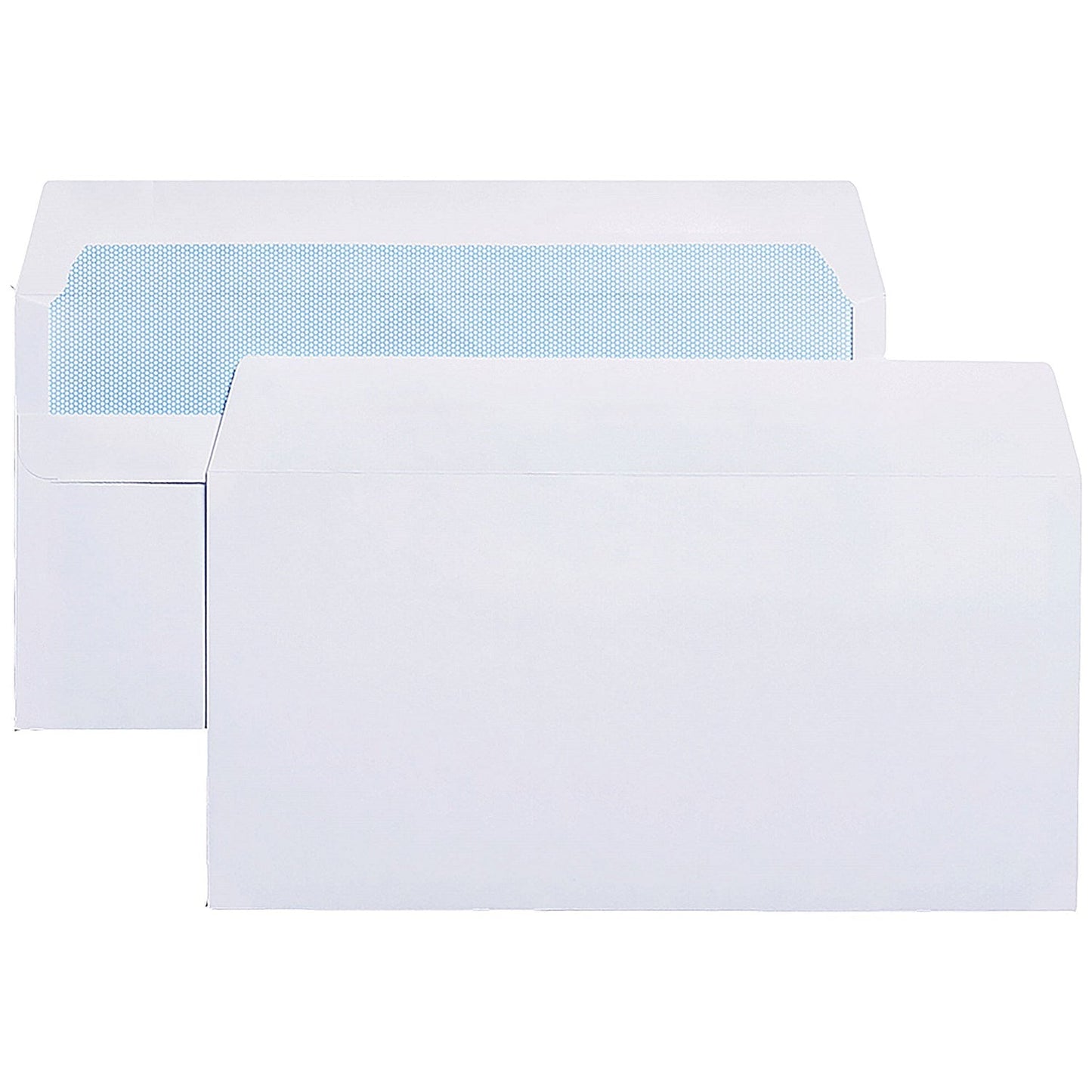 5 Star Value DL Envelopes, Press Seal, 90gsm, Pack of 1000