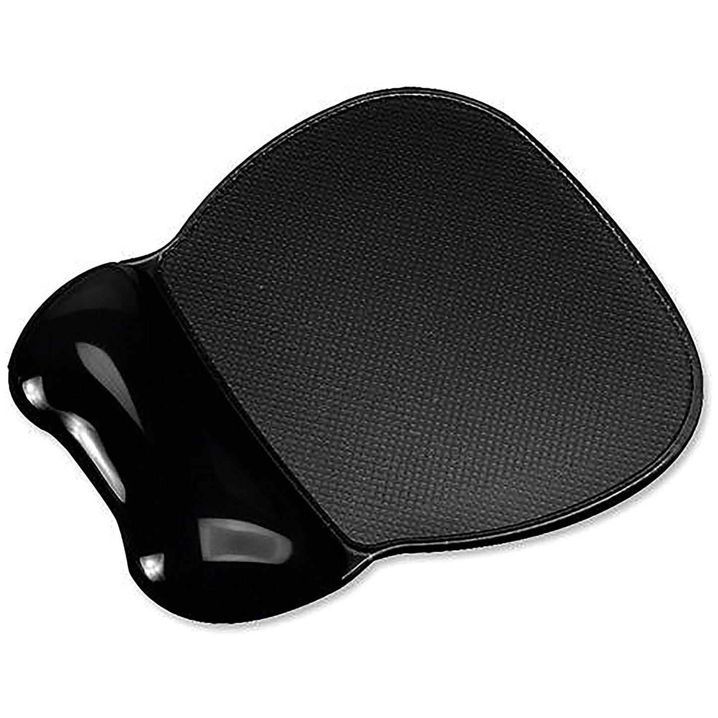 5 Star Mouse Mat Pad with Wrist Rest, Easy Clean, Soft Gel, Black Easy2Order : FS4039916