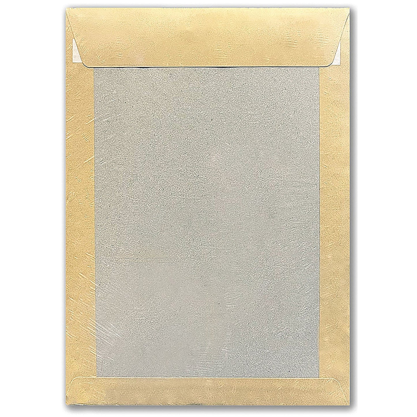 5 Star C4 Board Backed Envelopes, Peel and Seal, 120gsm, Manilla, Pack of 10