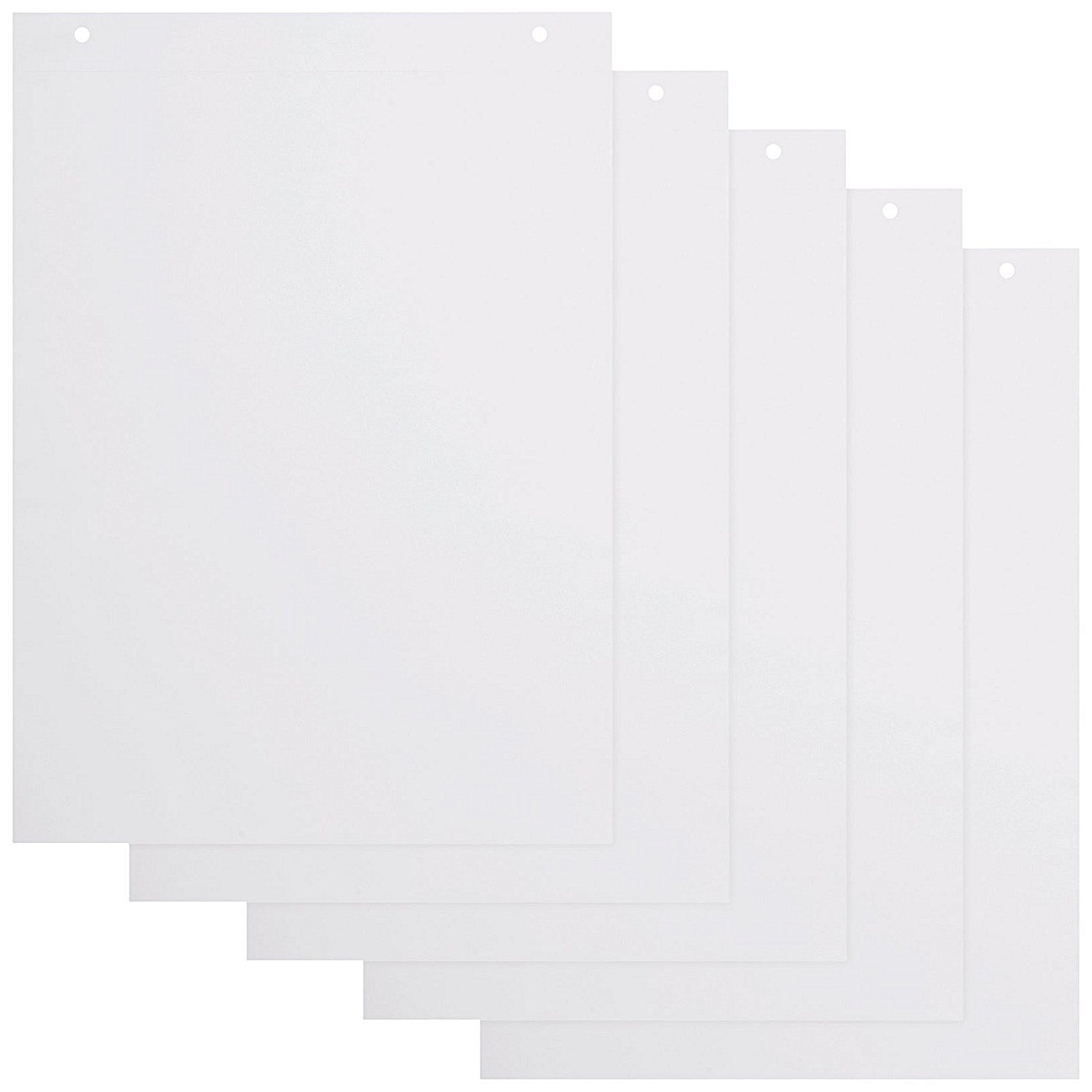 5 Star Plain Flipchart Pad 60gsm 20 Sheets A1 (Pack of 5) Easy2Order : FS668897