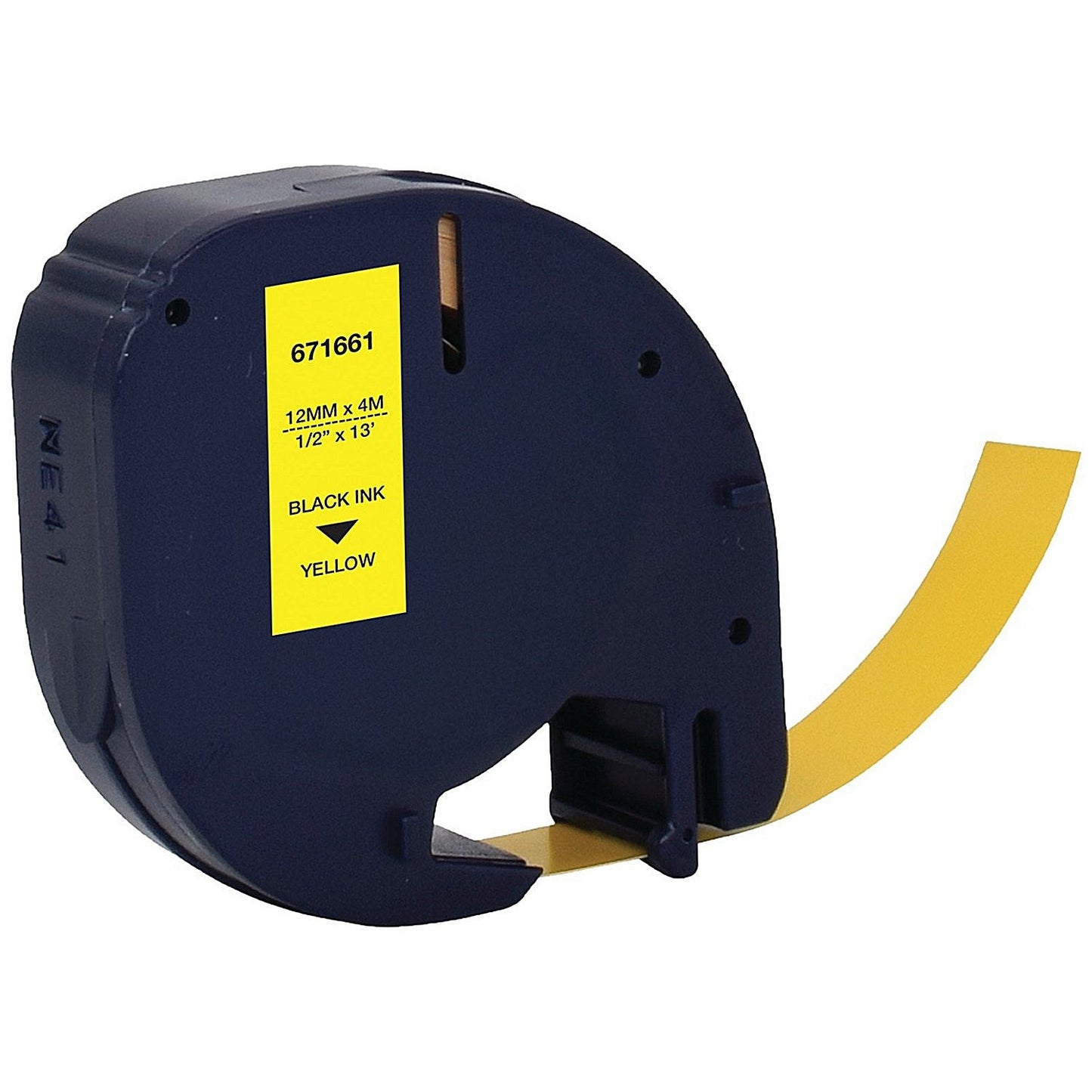 Five Star Non-OEM Replacement for Dymo 91202 Black on Yellow 12mm x 4m FS671661 Easy2Order : FS671661