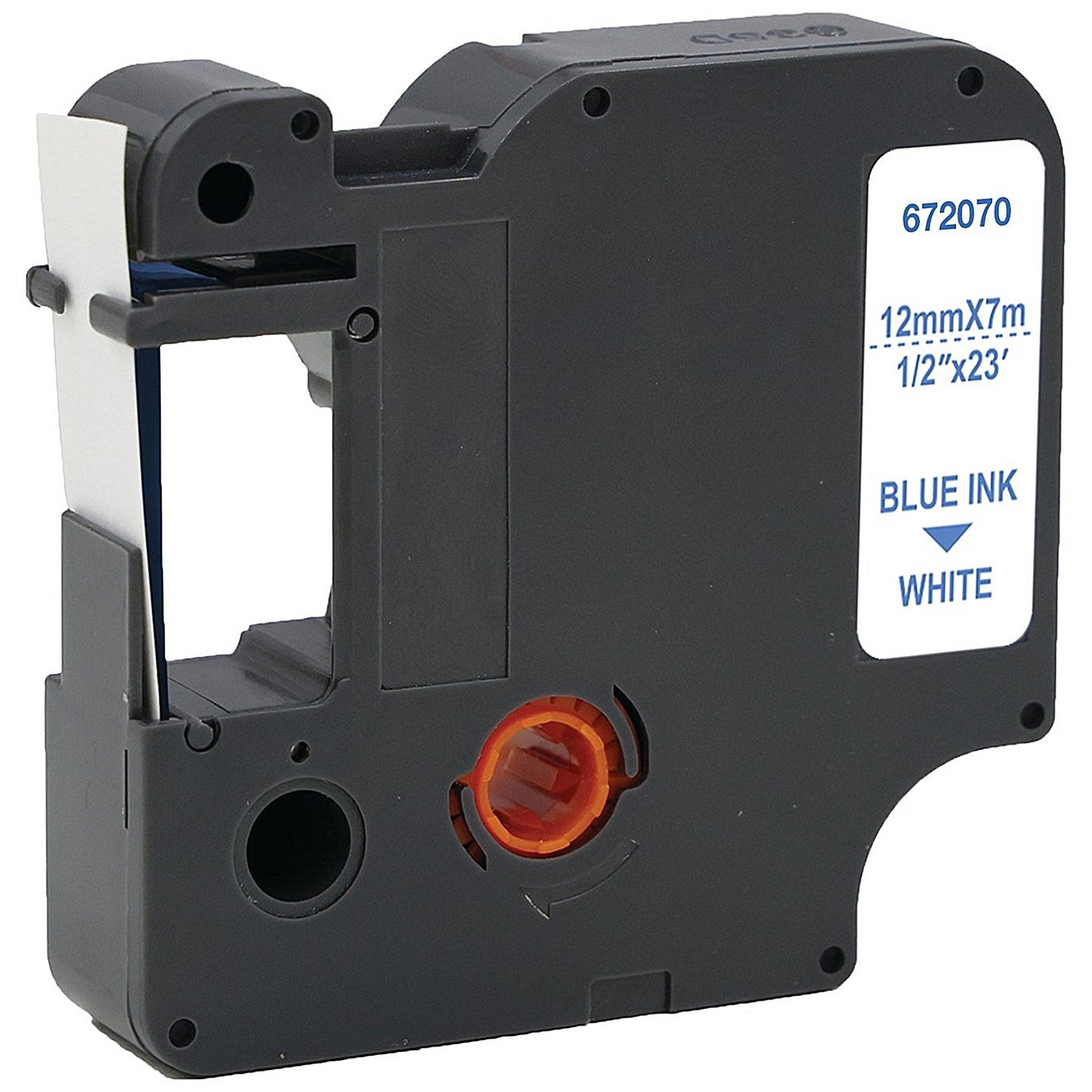 Five Star Non-OEM Replacement for Dymo 45014 Blue on White 12mm x 7m FS672070 Easy2Order : FS672070