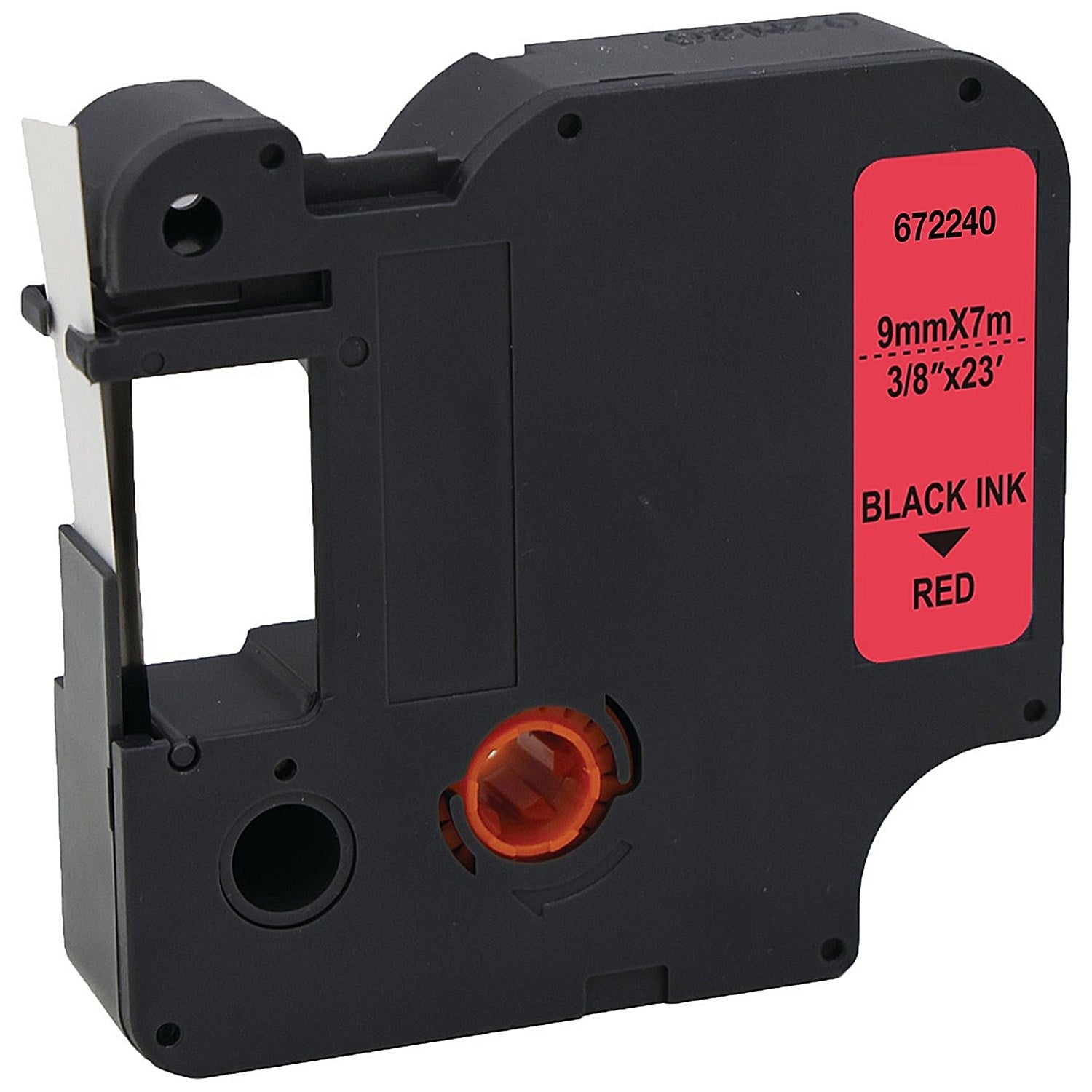 Five Star Non-OEM Replacement for Dymo 40917 Black on Red 9mm x 7m FS672240 Easy2Order : FS672240