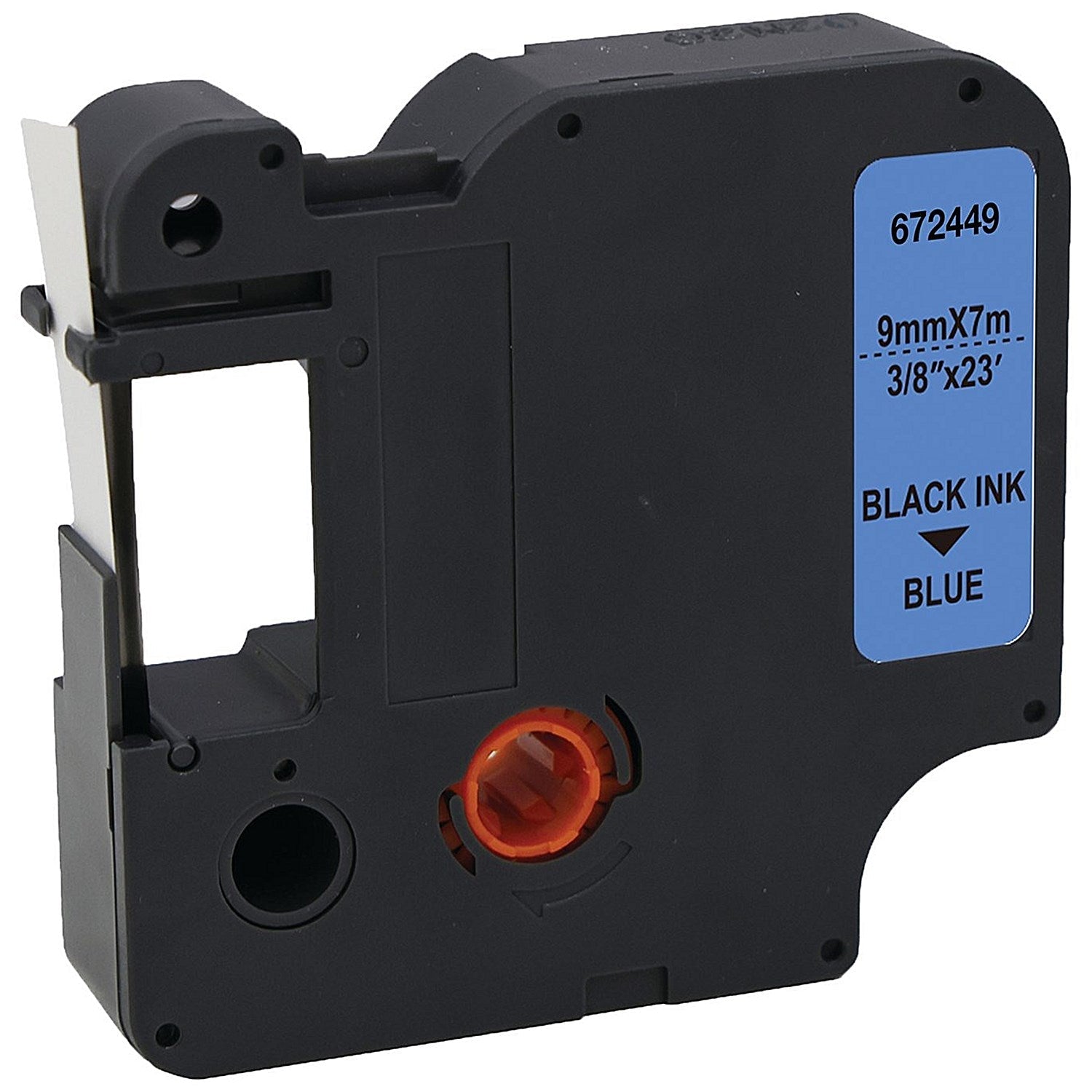 Five Star Non-OEM Replacement for Dymo 40916 Black on Blue 9mm x 7m FS672449 Easy2Order : FS672449