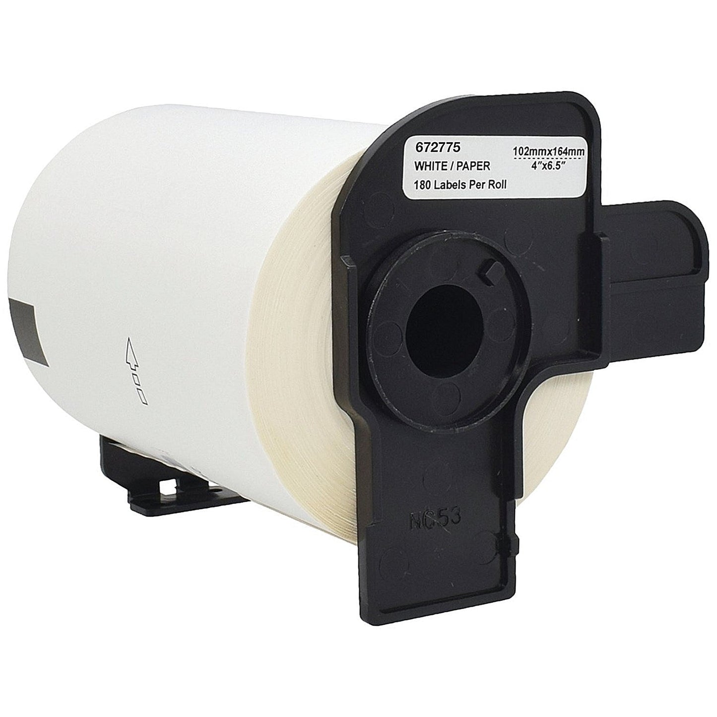 Five Star Non-OEM Replacement for Brother DK-11247 Black on White 103mm x 164mm 180/Roll FS672775 Easy2Order : FS672775