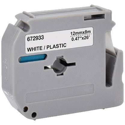 Five Star Non-OEM Replacement for Brother M-K231 Black on White 12mm x 8m FS672933 Easy2Order : FS672933