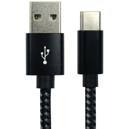5 Star USB-A-USB-C Data and Charge Braided Cable 60w Black 1m Easy2Order : FS675244