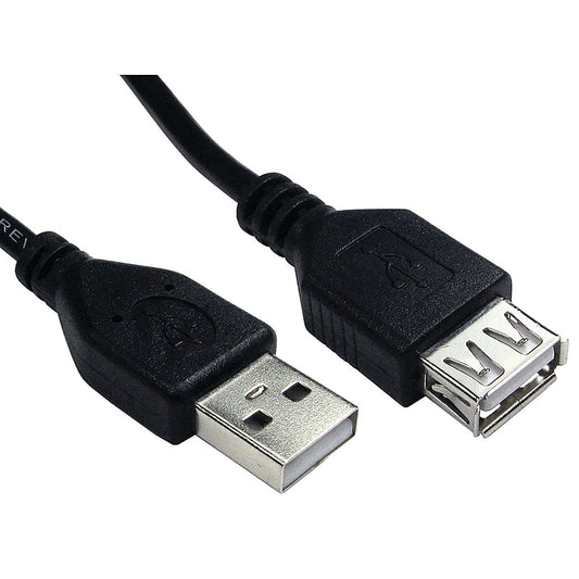 5 Star A to A USB2.0 Type A M to Type A F Extension Cable 2m Easy2Order : FS675447