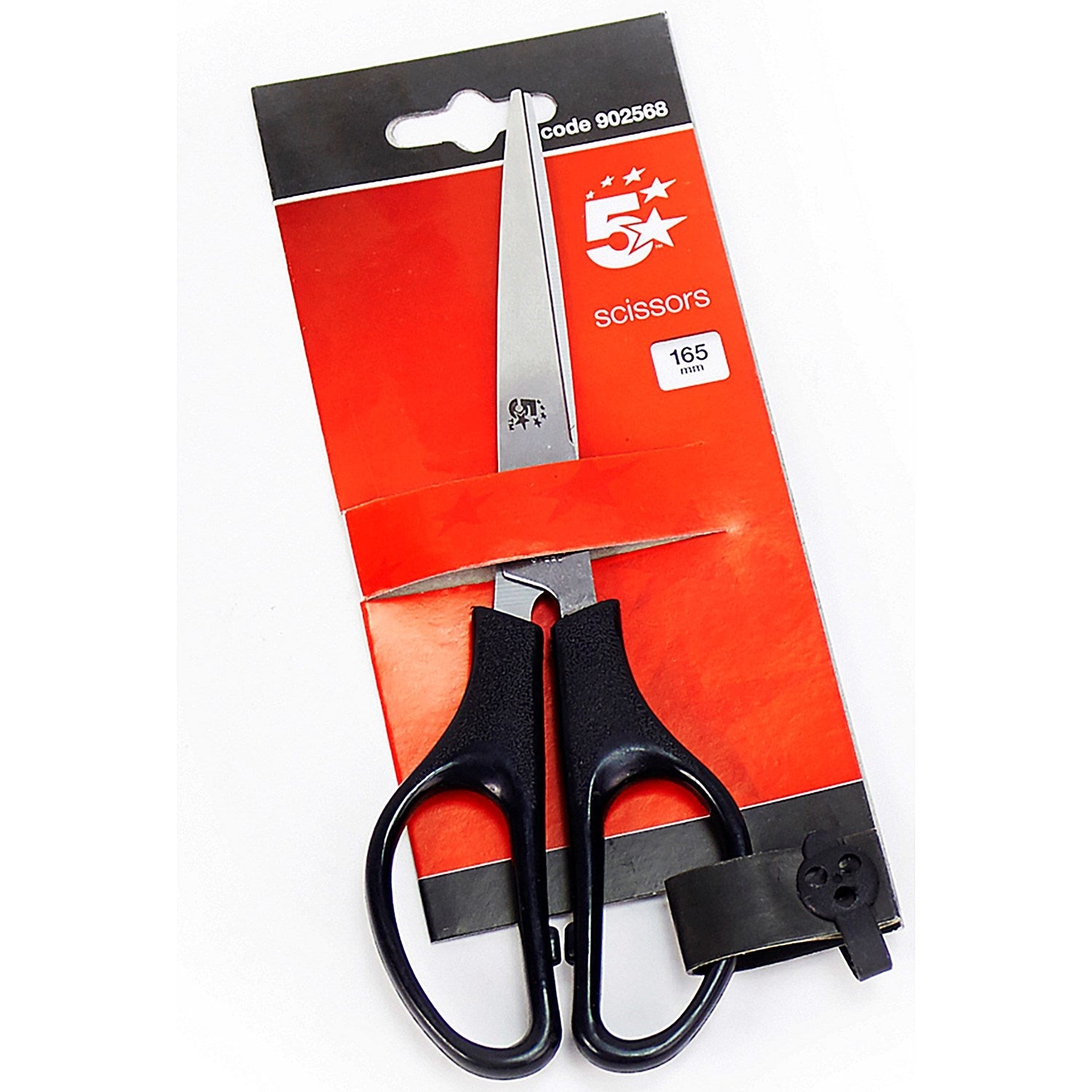 5 Star Scissors, 165mm, Black Easy2Order : FS902568