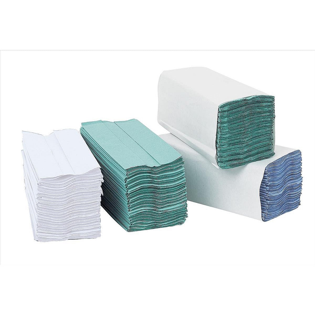 5 Star C-Fold Hand Towel, 1-Ply, White, 24 Sleeves of 100 Towels Easy2Order : FS936512