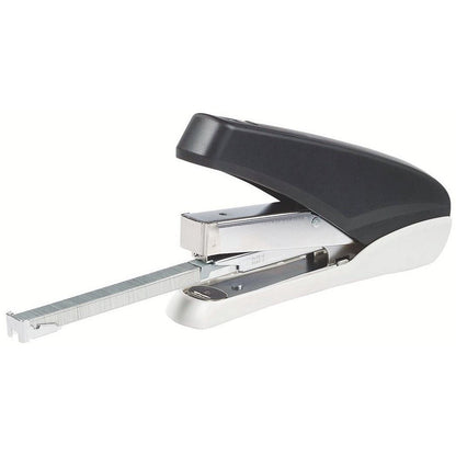 5 Star Power-Save Full Strip Stapler, 40 Sheet Capacity, Takes 23/6 23/8 23/10 Staples, Black & Grey