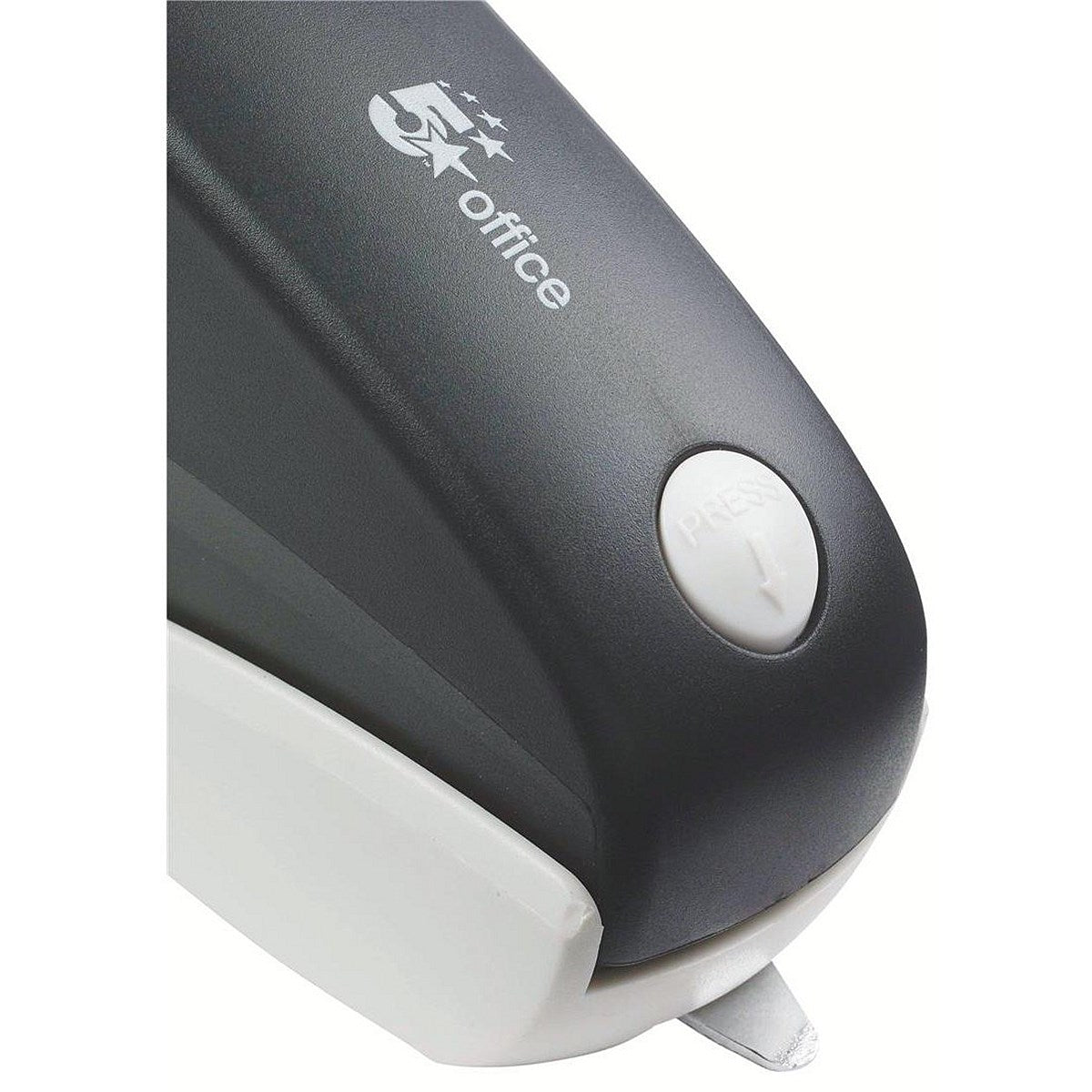 5 Star Power-Save Full Strip Stapler, 40 Sheet Capacity, Takes 23/6 23/8 23/10 Staples, Black & Grey Easy2Order : FS937238