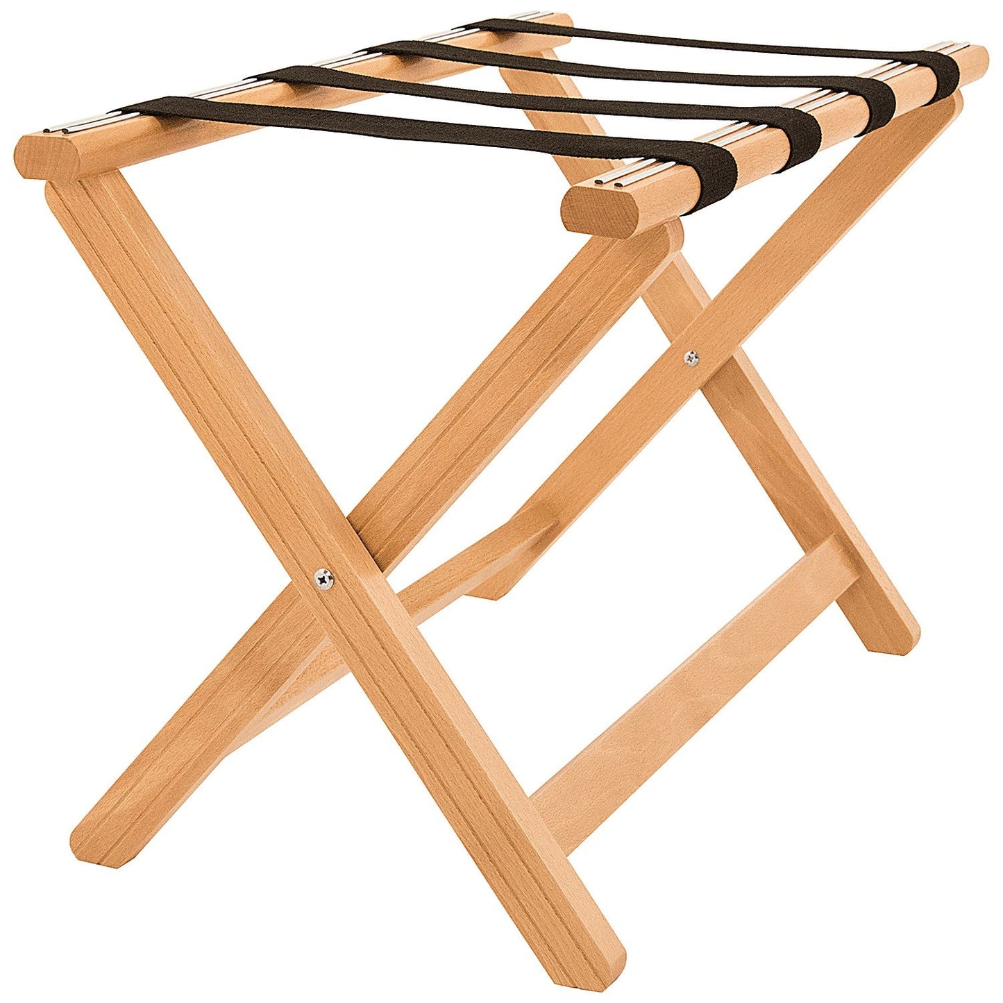 York Wooden Luggage Rack Light Wood