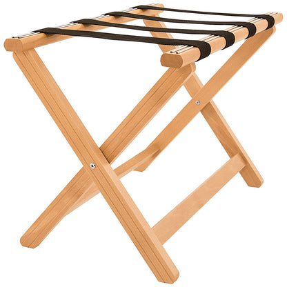 York Wooden Luggage Rack Light Wood