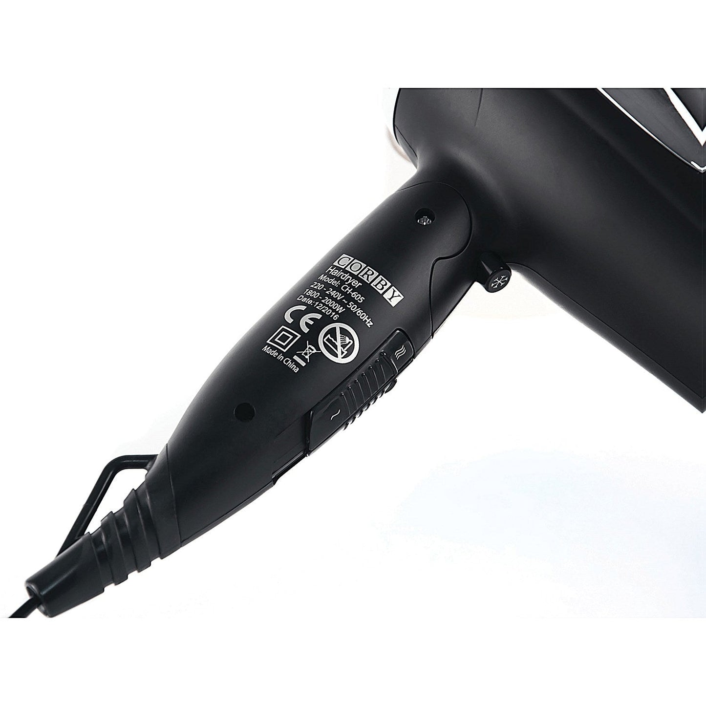 Bedford 2000W Folding Hair Dryer Black Easy2Order : FUP21688