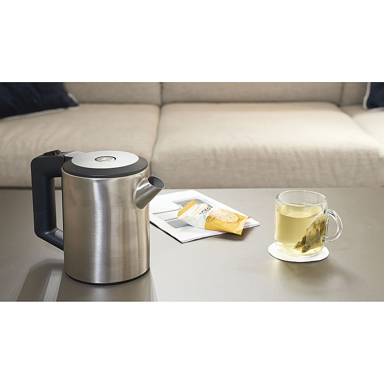 Canterbury Kettle, 0.6 Litre, Brushed Steel Easy2Order : FUP24136
