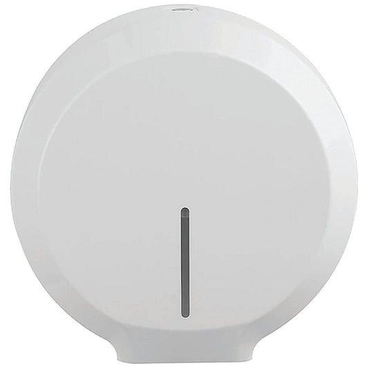 Essence Commercial Mini Jumbo Toilet Roll Dispenser White WR-ESS-MJUMBO-W
