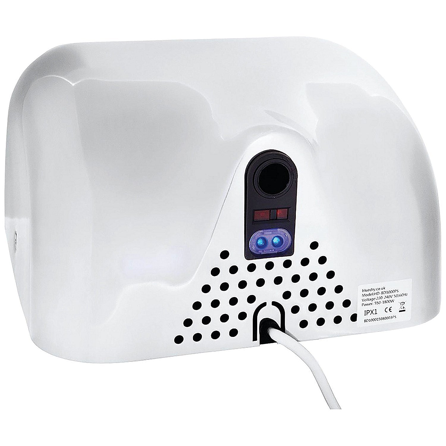Bluedry Eco Hand Dryer, White Easy2Order : FW367214