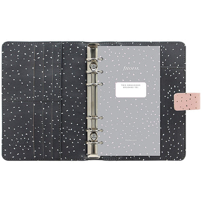 Filofax Personal Confetti Organiser, Rose Quartz
