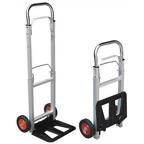 Barton Compact Sack Truck, Aluminium/Black