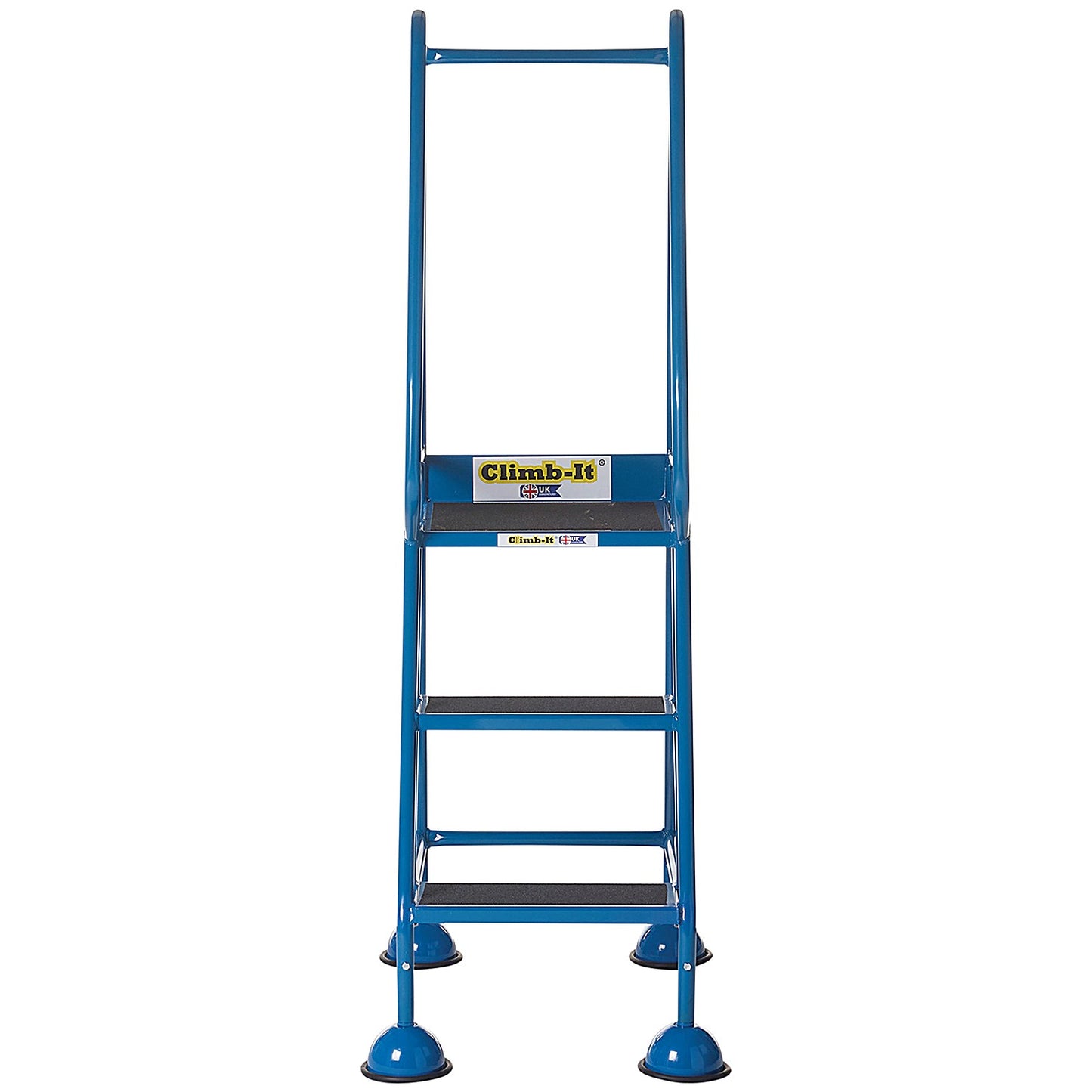 Climb-It Domed Feet Anti Slip Step, 2 Tread, Blue