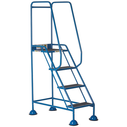 Climb-It Domed Feet Anti Slip Step, 2 Tread, Blue