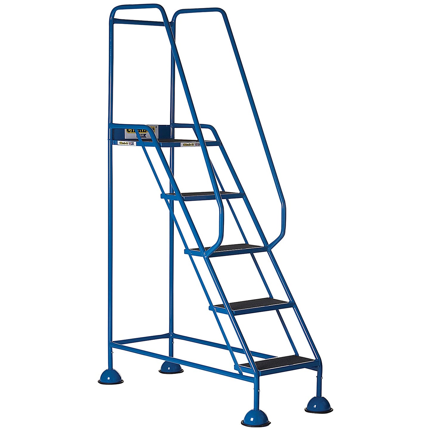 Climb-It Domed Feet Anti Slip Step, 2 Tread, Blue