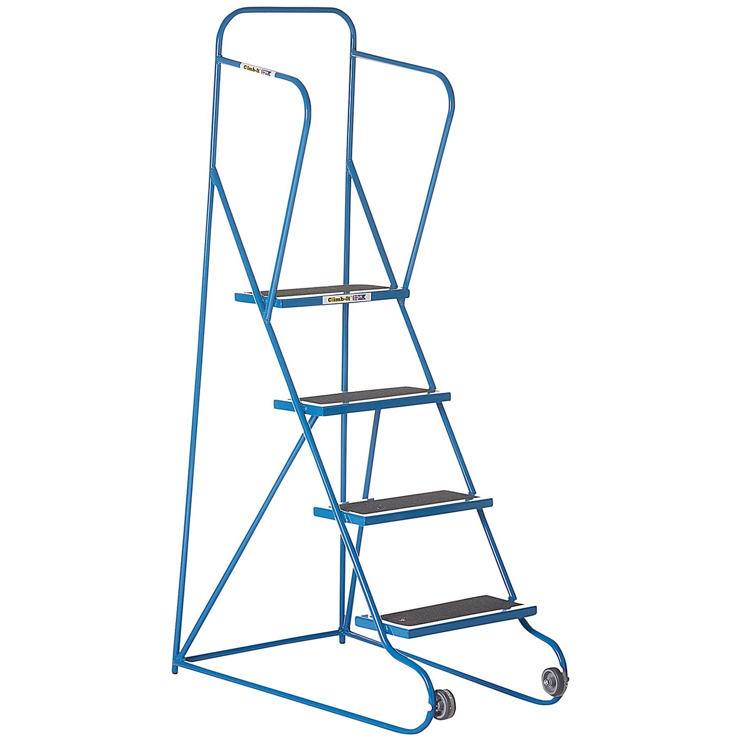 Climb-It Tilt N Pull Steps, 2 Tread, Blue