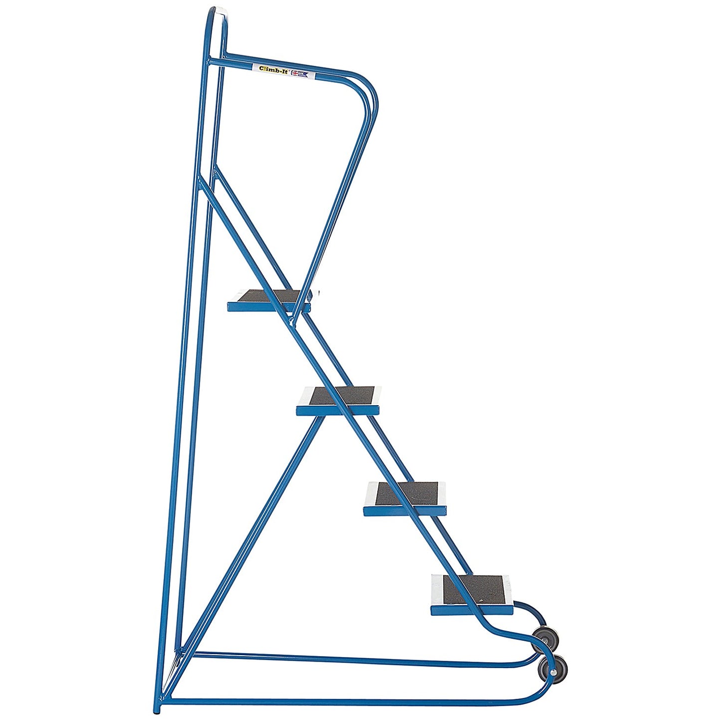 Climb-It Tilt N Pull Steps, 2 Tread, Blue