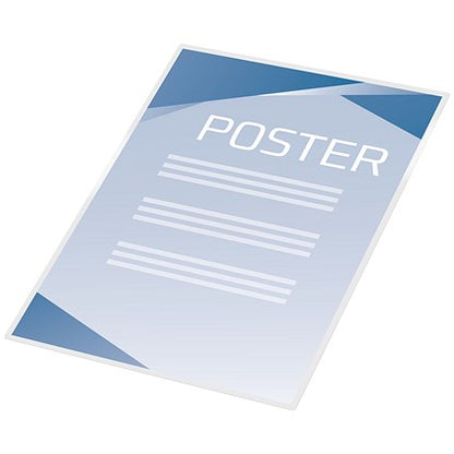 GBC Peel and Stick A3 Laminating Pouches, 250 Microns, Glossy, Pack of 100