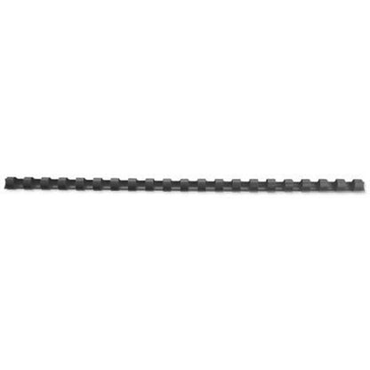 GBC Plastic Binding Combs, 21 Ring, 10mm, Black, Pack of 100