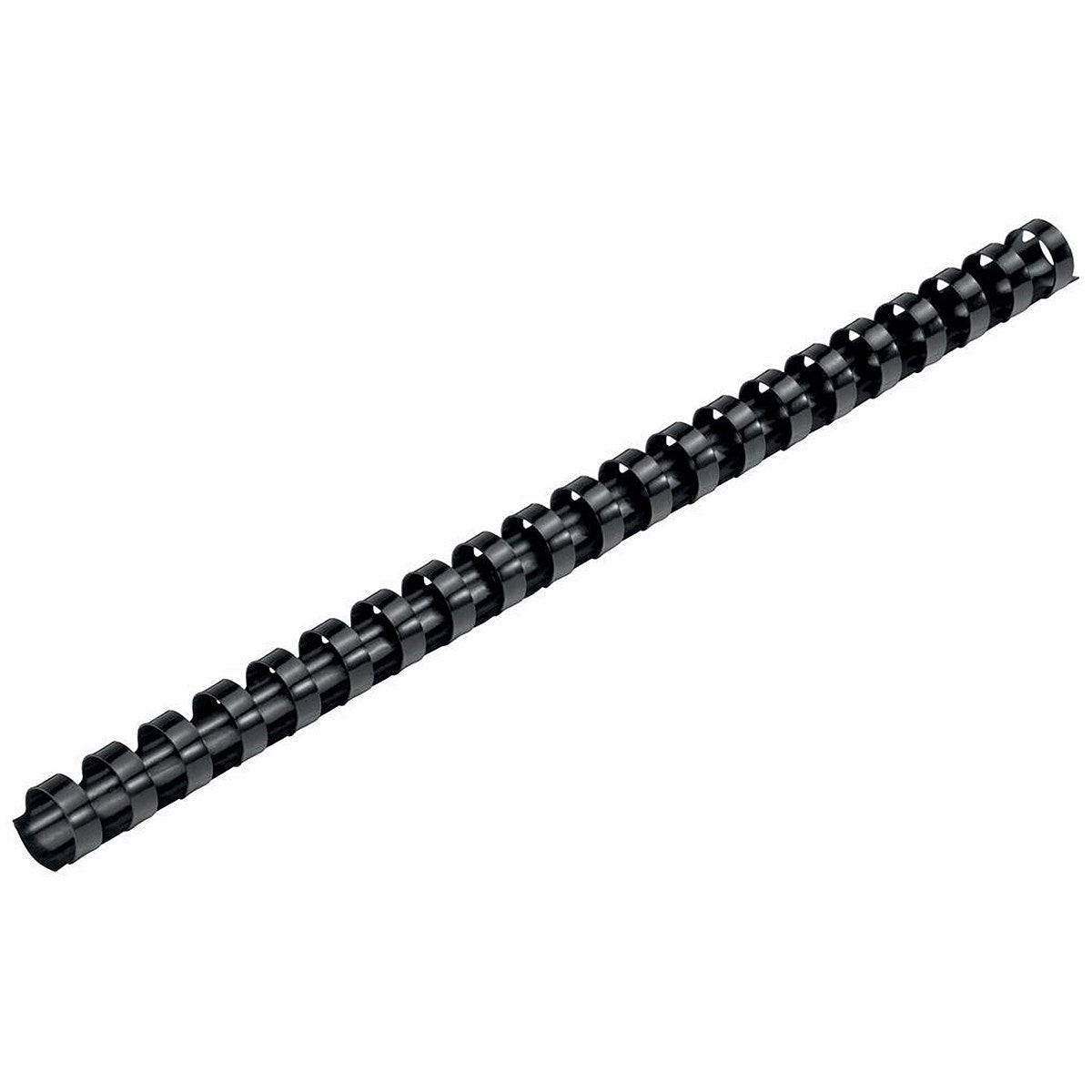 GBC Plastic Binding Combs, 21 Ring, 16mm, Black, Pack of 100