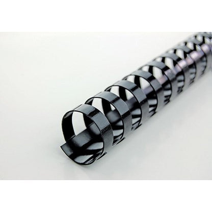 GBC Plastic Binding Combs, 21 Ring, 22mm, Black, Pack of 100