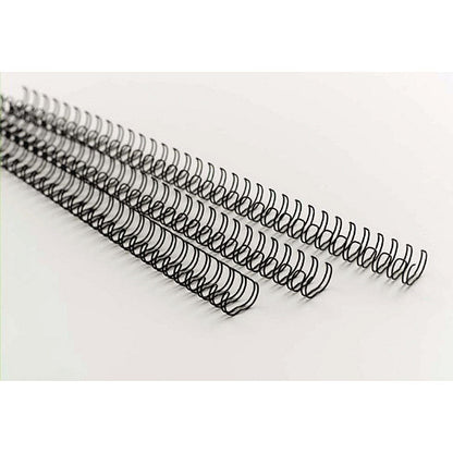 GBC Binding Wire Elements, 21 Loop, 12mm, Black, Pack of 100