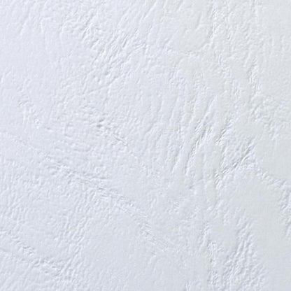 GBC Antelope Binding Covers, 250gsm, A4, Leathergrain, White, Pack of 100