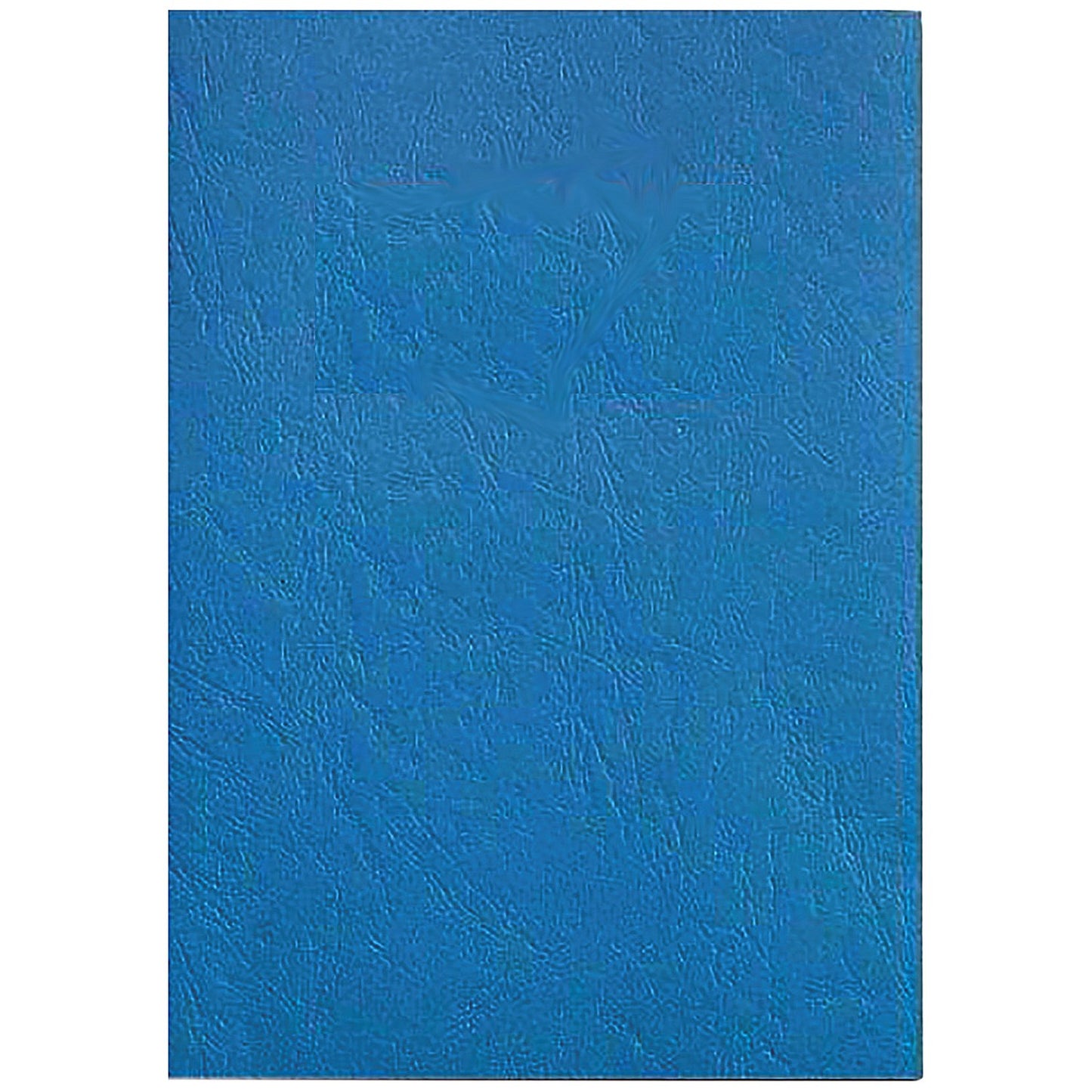GBC Binding Covers with Window, 250gsm, Blue, A4, Leathergrain, Pack of 25 Pairs