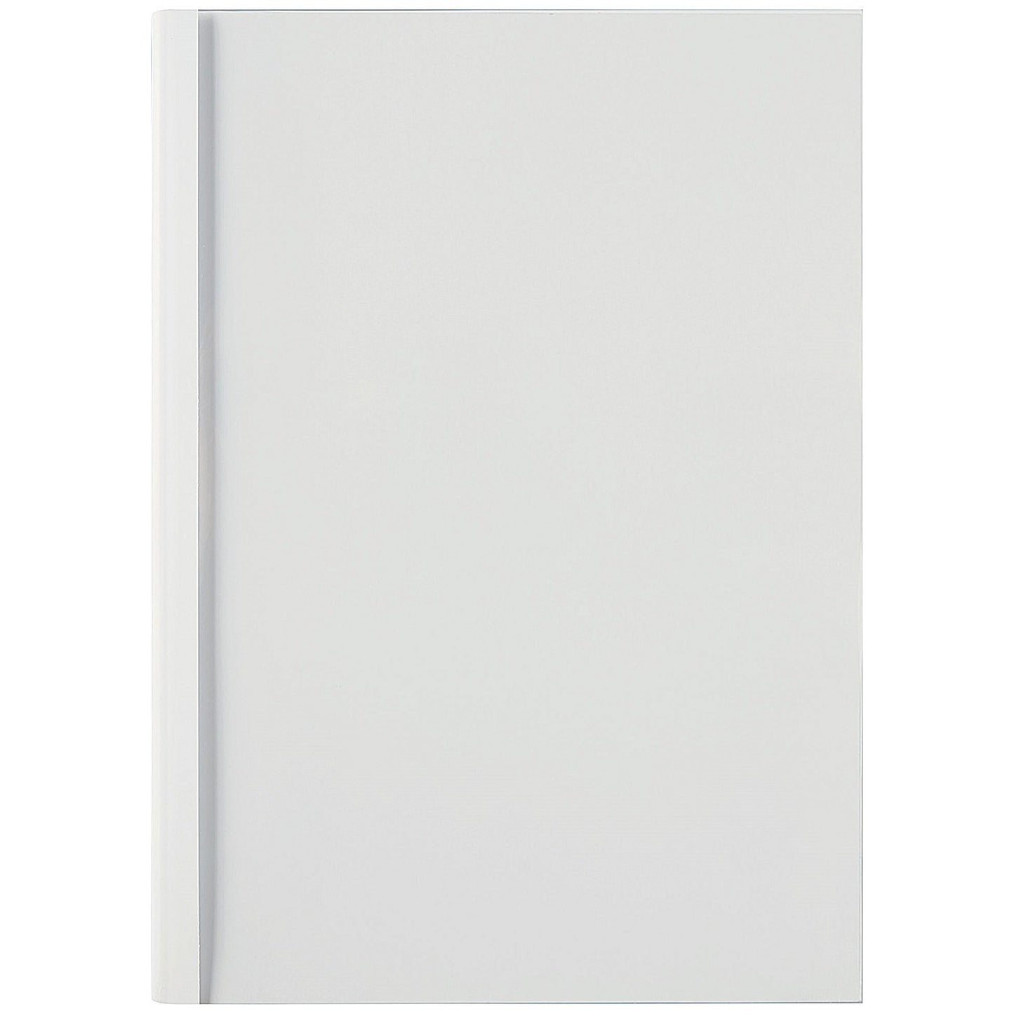 GBC Thermal Binding Covers, 1.5mm, Front: Clear, Back: Gloss White, A4, Pack of 100