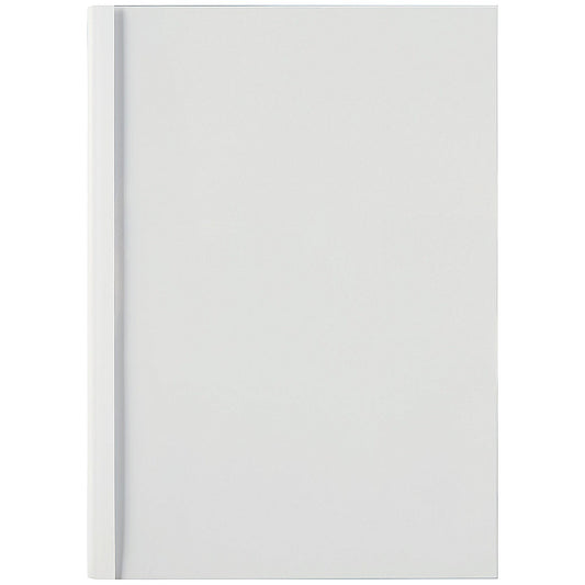 GBC Thermal Binding Covers, 1.5mm, Front: Clear, Back: Gloss White, A4, Pack of 100