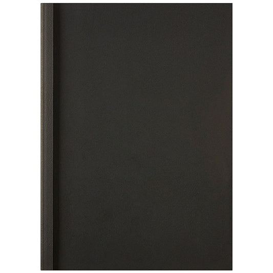 GBC LeatherGrain Thermal Binding Covers Black - Pack of 100