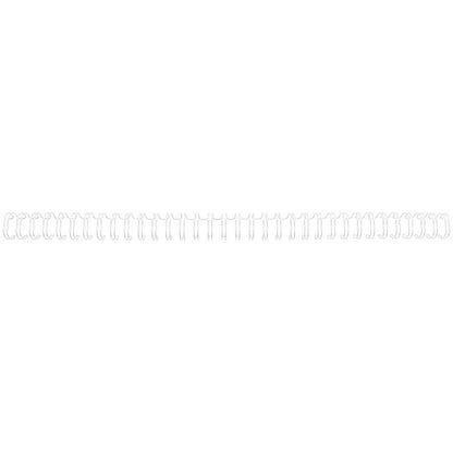 GBC Binding Wire Elements, 34 Loop, 6mm, White, Pack of 100
