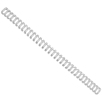 GBC Binding Wire Elements, 34 Loop, 6mm, Silver, Pack of 100