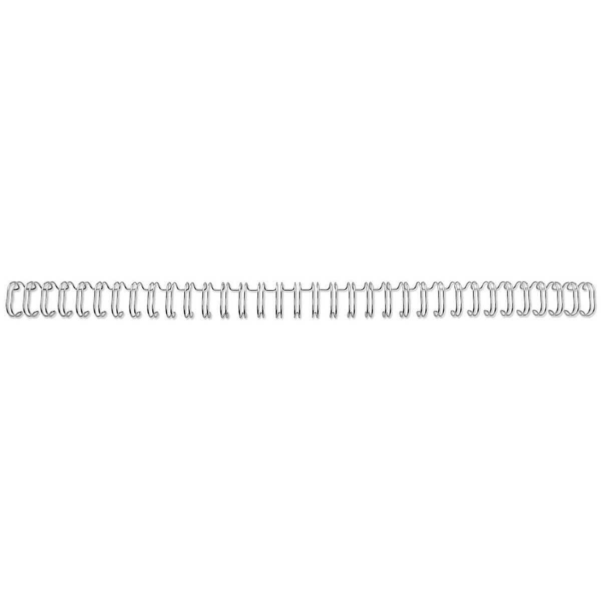 GBC Binding Wire Elements, 34 Loop, 6mm, Silver, Pack of 100