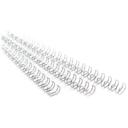 GBC Binding Wire Elements, 34 Loop, 6mm, Silver, Pack of 100
