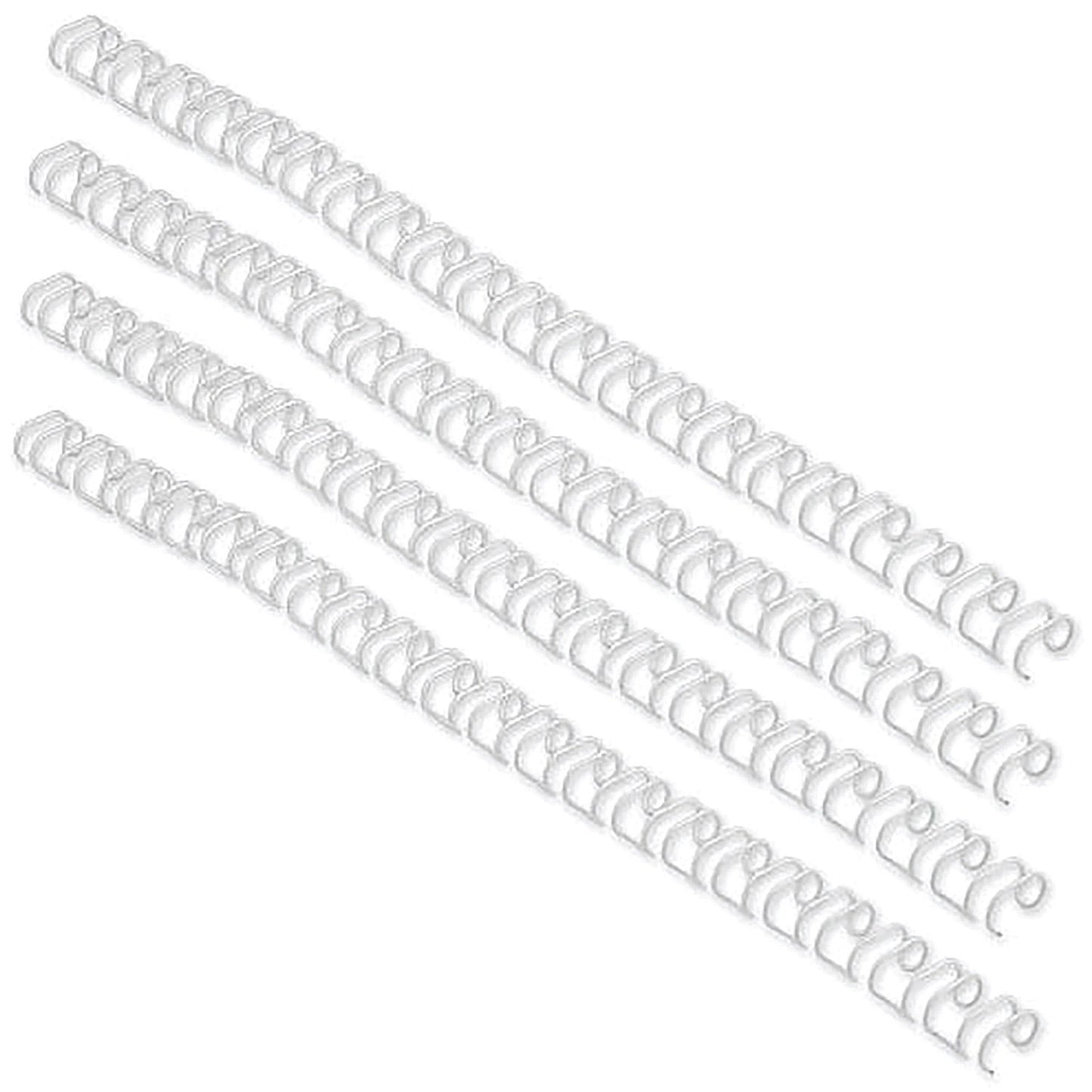 GBC Binding Wire Elements, 34 Loop, 8mm, White, Pack of 100