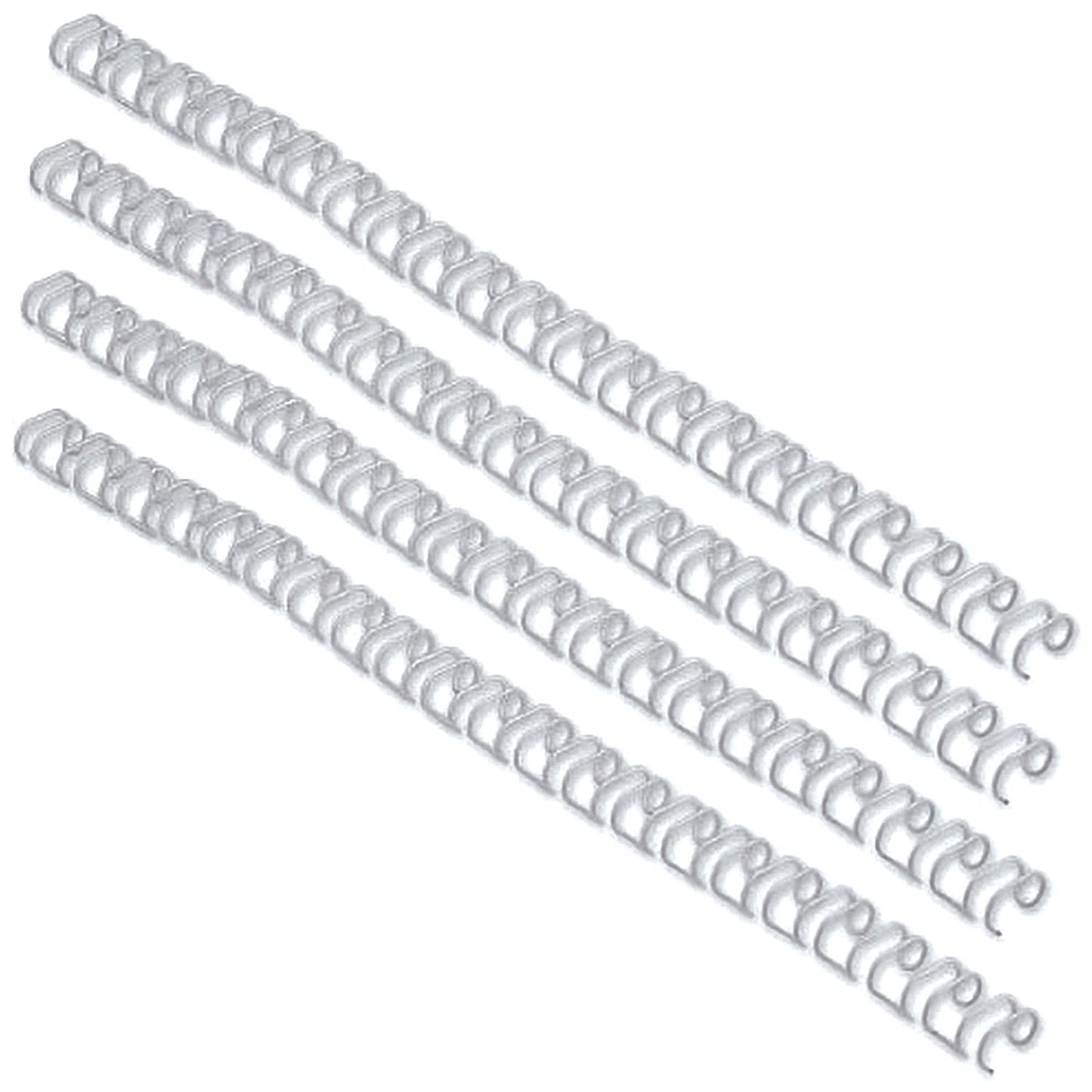 GBC Binding Wire Elements, 34 Loop, 9.5mm, White, Pack of 100