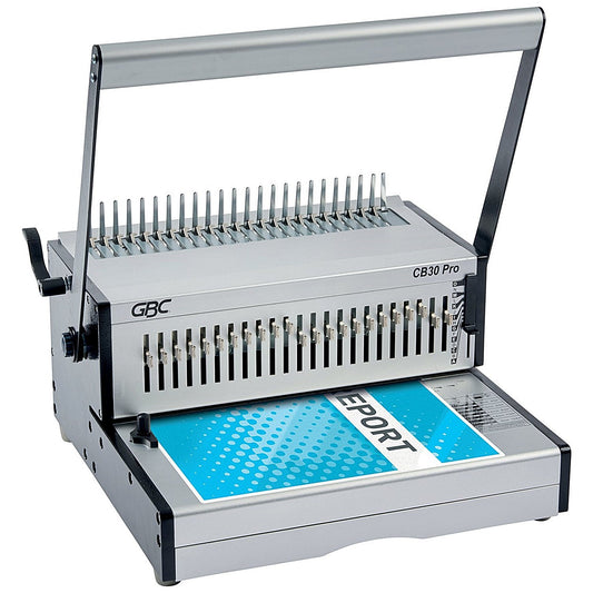 GBC CB30 Pro Manual Comb Binding Machine Easy2Order : GB64327