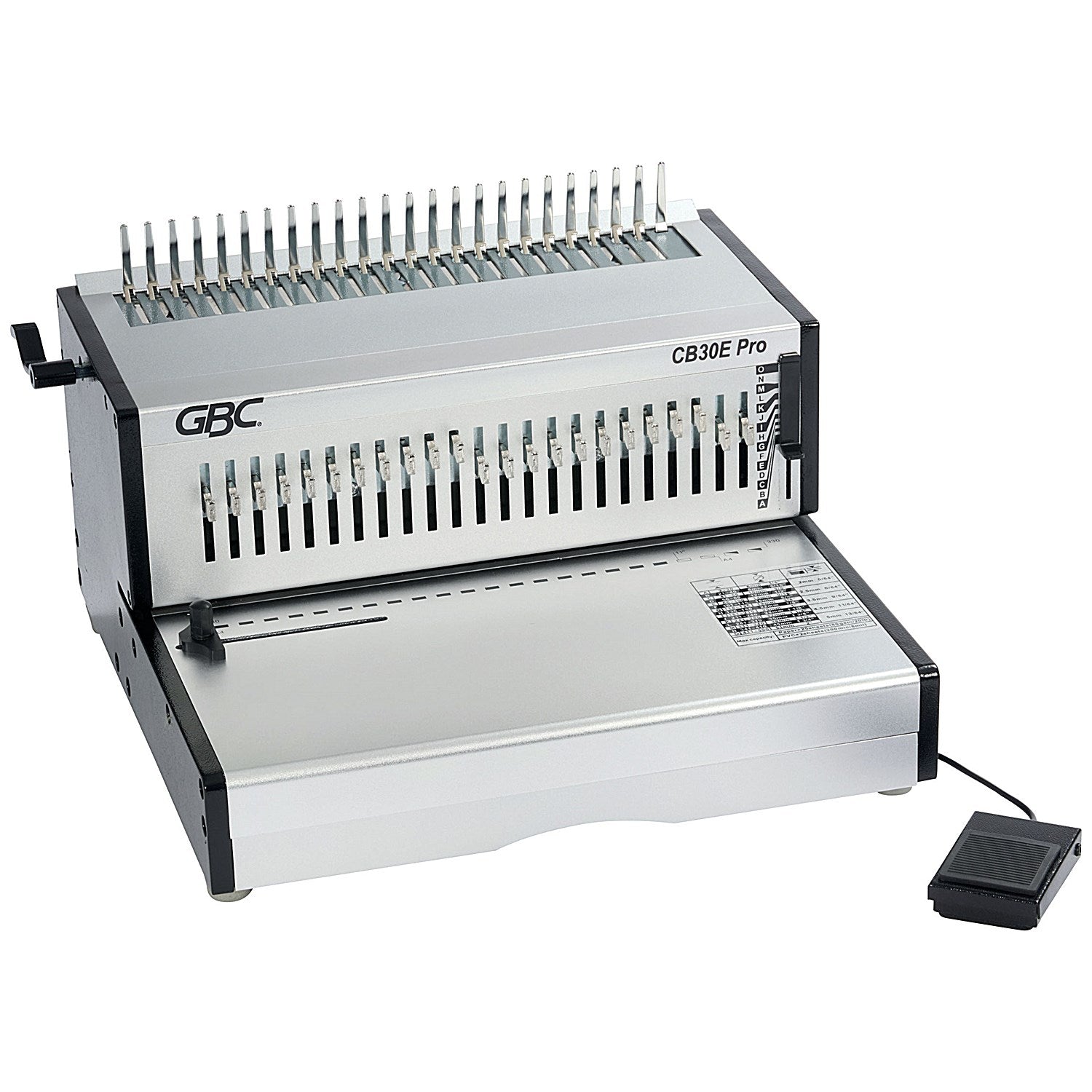 GBC CB30E Electric Comb Binding Machine Easy2Order : GB64328