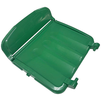 Kitchen Waste Bin with Lid 40 Litre Green Easy2Order : GDN800003
