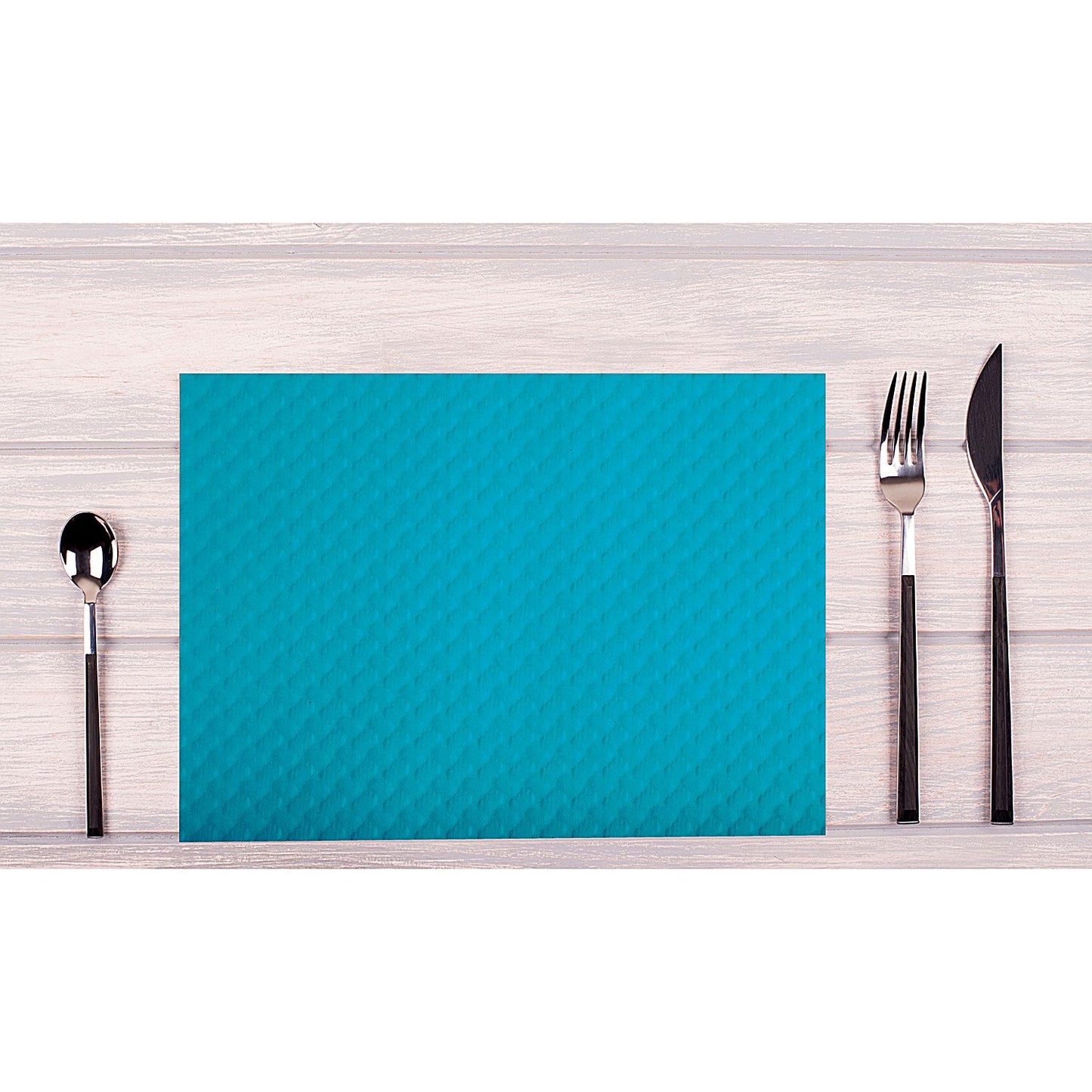 Exacompta Cogir Placemats, 300x400mm Embossed Paper, Turquoise, Pack of 500 Easy2Order : GH00075