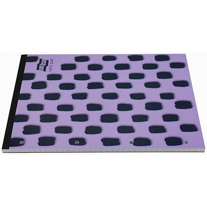 Europa Splash Refill Pad, A4, Ruled with Margin, 140 Pages, Purple, Pack of 6